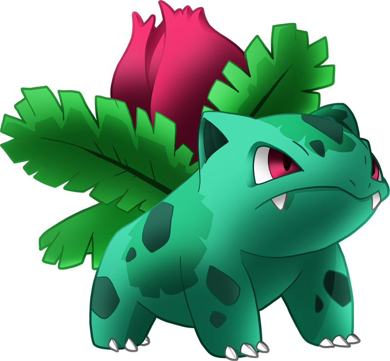 Shiny Ivysaur Pokédex - Ivysaur Png (800x741), Png Download