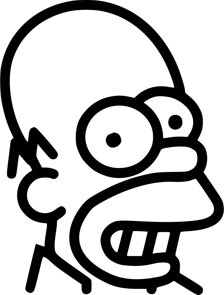 Homer Comments - Homer Icon Png (744x980), Png Download