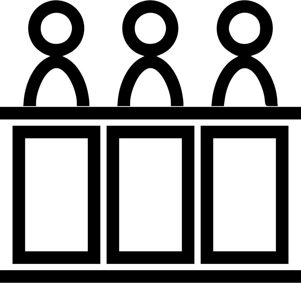 Panels Clipart Competition Judge - Panel Of Judges Icon (980x920), Png Download