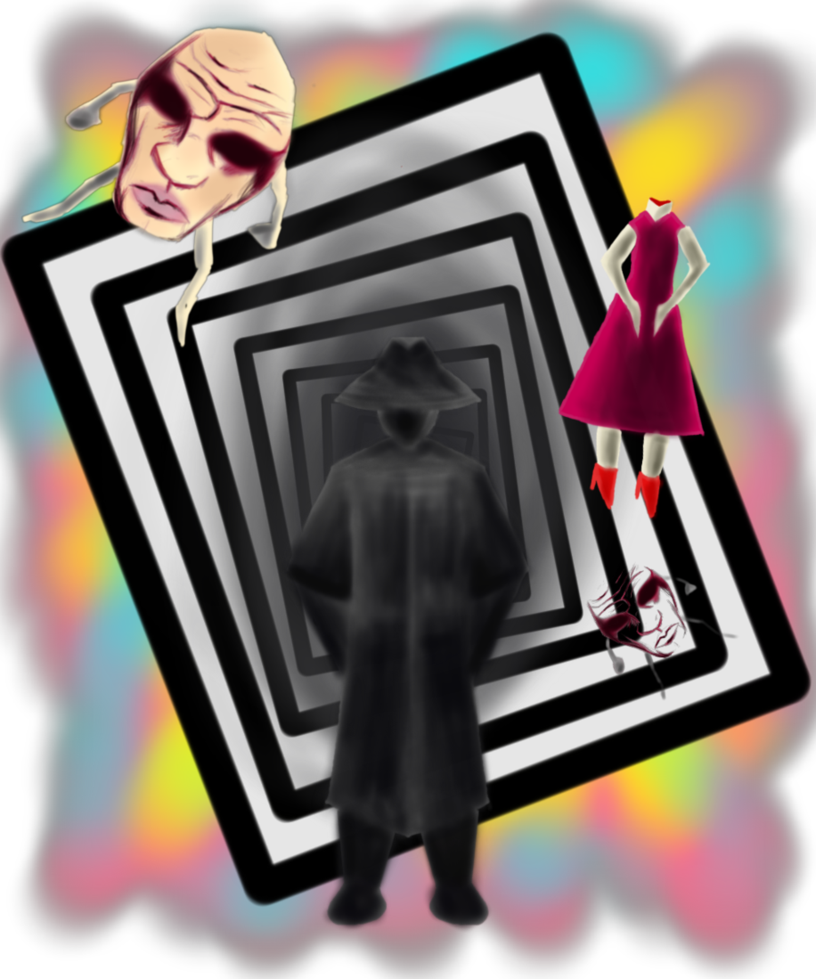 Lsd Grey Man And All By Dragonwarrior Kyna-d46jxq2 - Декоративные Подушки Купить Киев (816x979), Png Download