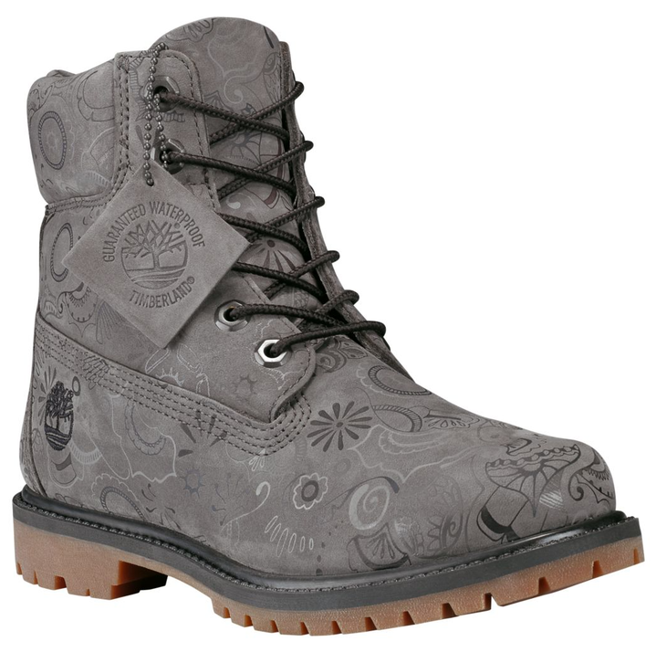Grey Nubuck/henna Print - Boot (1280x713), Png Download