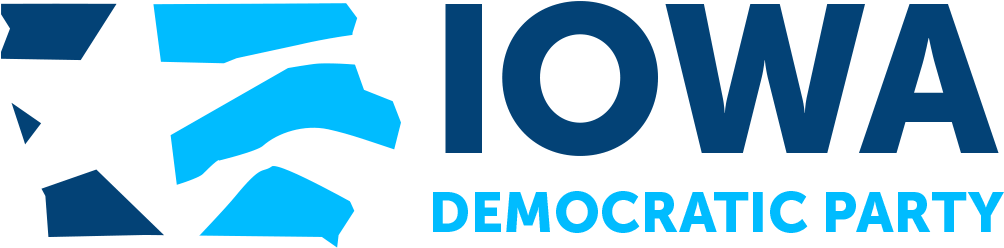 Iowa Logo - Iowa Democratic Party (1038x289), Png Download
