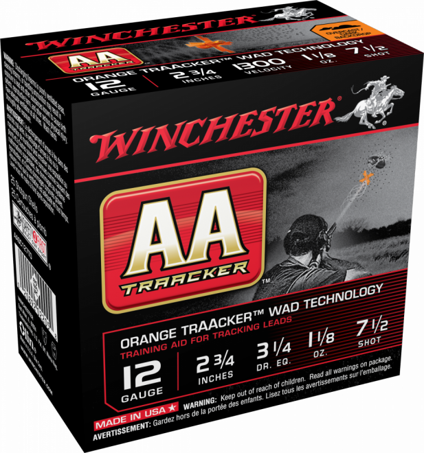 Having Shot The Traacker Wad For 12 Guage That Winchester - Winchester Aa 7.5 Shot (617x660), Png Download
