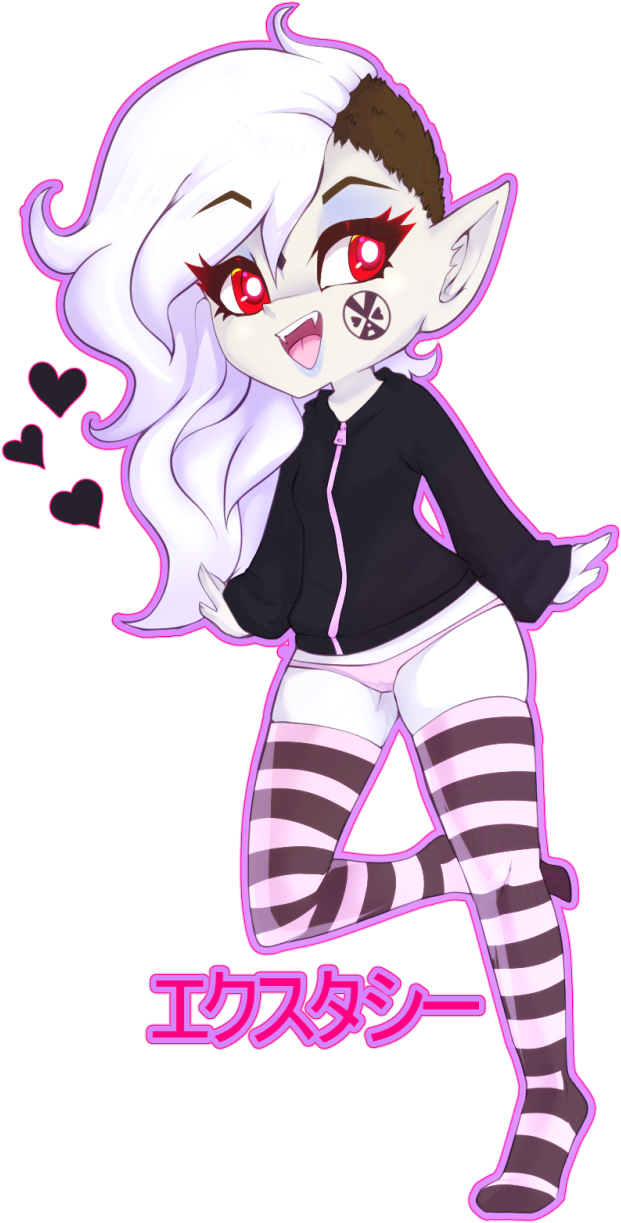 N-ekodere Draw An Lsd - Vampire (745x1250), Png Download