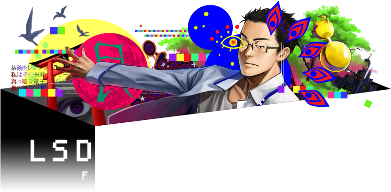 Lsddefc Head - Lsd Dream Emulator Evil (800x413), Png Download