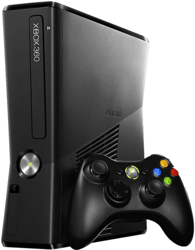 Xbox 360 Console Png Clip Royalty Free Library - Xbox 360 Slim (800x800), Png Download
