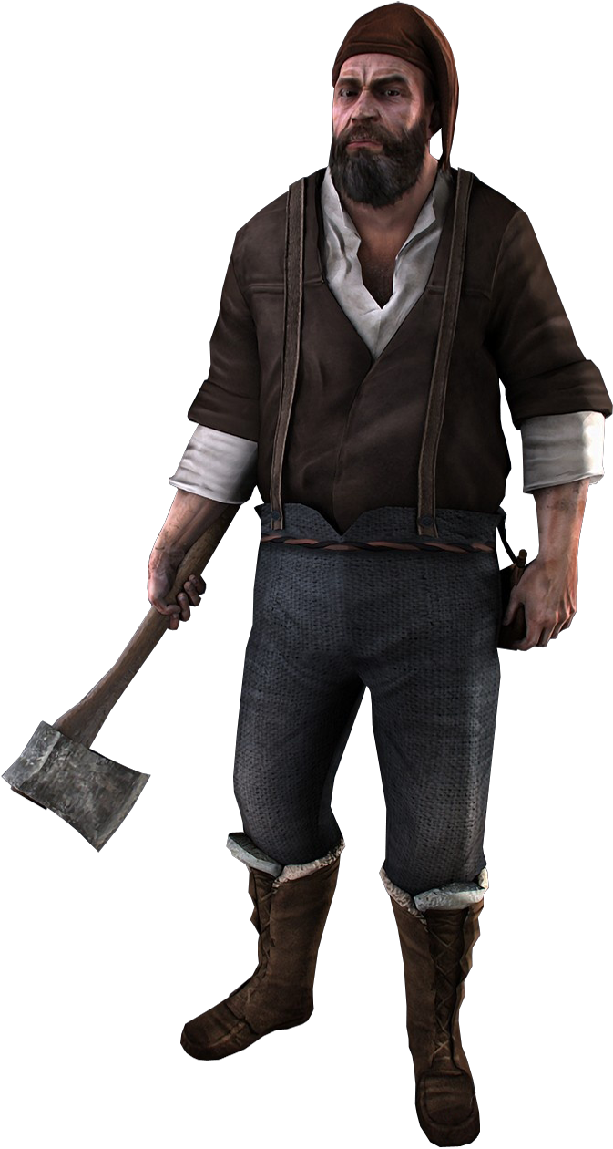 Ac3 Godfrey Homestead - Terry Assassin's Creed 3 (715x1350), Png Download