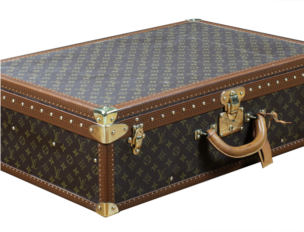 Louis Vuitton Suitcase - Malle Louis Vuitton Png (600x600), Png Download