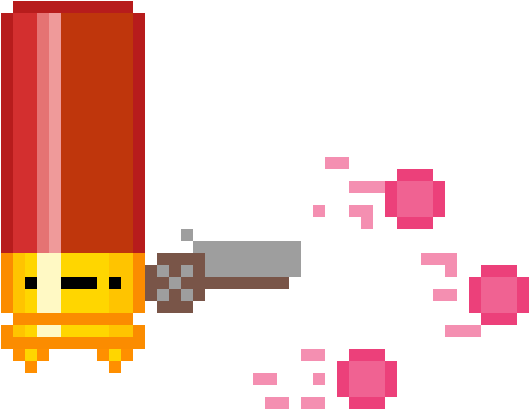 Gungeon Shotgun Shell - Feature Phone (1200x1200), Png Download
