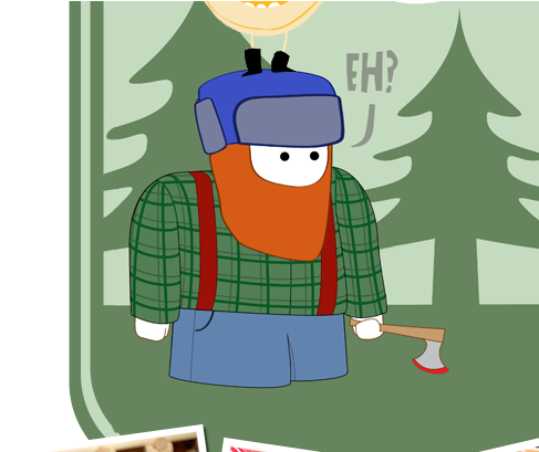 Lumberjackdaysite - - Lumberjack Day (527x408), Png Download