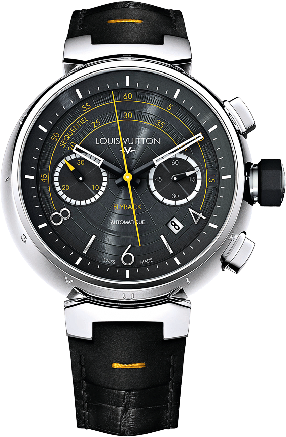 Louis Vuitton Watches - Louis Vuitton Flyback Watch (568x868), Png Download