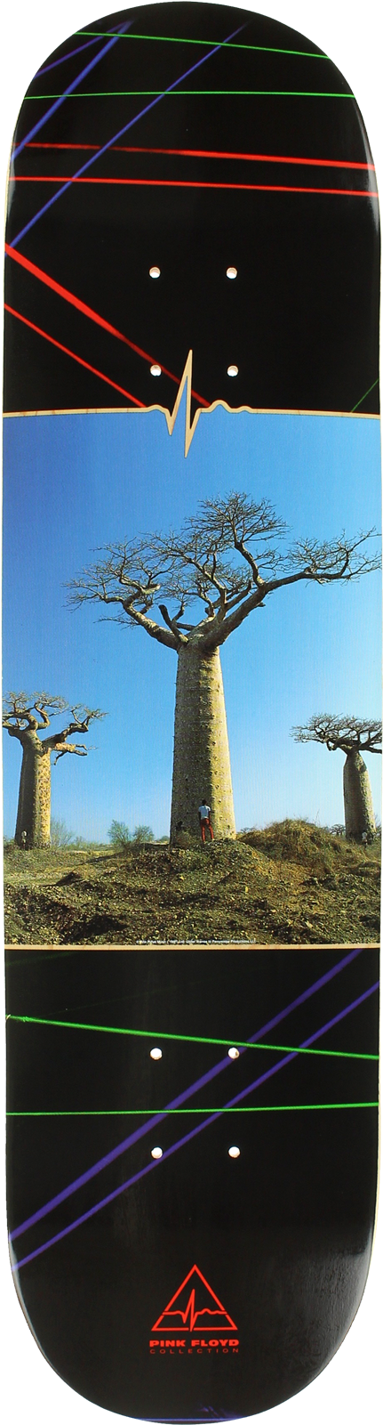Habitat/pink Floyd Delicate Baubub Tree Skateboard - Habitat Pink Floyd Board (1600x1600), Png Download