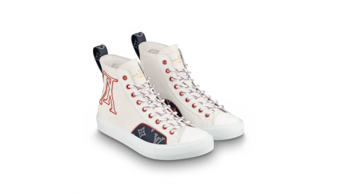 Lv Tattoo Sneaker Boot -louis Vuitton - Tattoo Sneaker Boot Louis Vuitton (500x515), Png Download