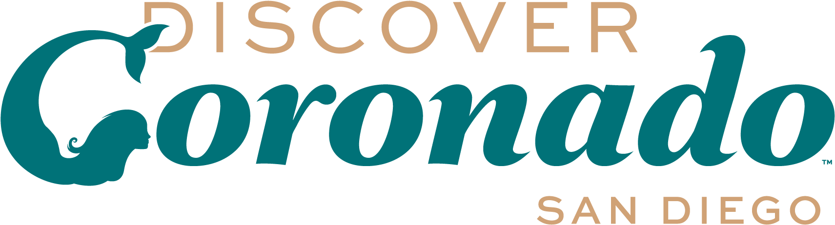 Discover Coronado - Discover Coronado Logo (1767x506), Png Download