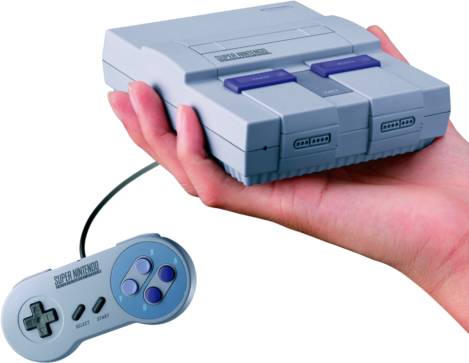 Consola Super Nintendo Classic - Nintendo Super Nes Classic Edition (975x1050), Png Download