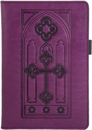 Leather Portfolio With Notepad, Pockets & Pen Holder - Pen (420x600), Png Download