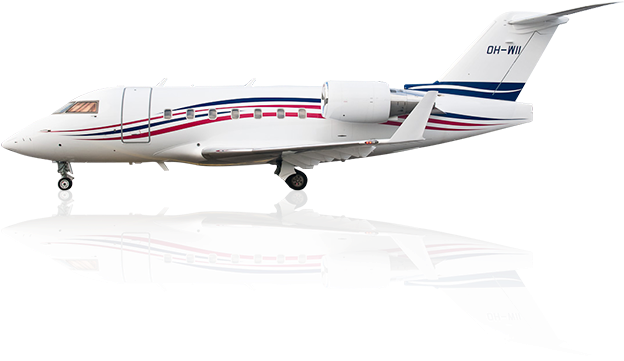 Bombardier Challenger 600 (640x381), Png Download