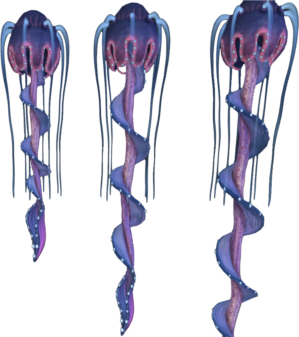 Hanging Stingers Flora - Subnautica Drooping Stinger (1920x1080), Png Download