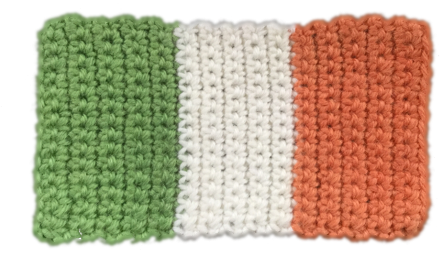 Flag Of Ireland - Crochet (768x403), Png Download