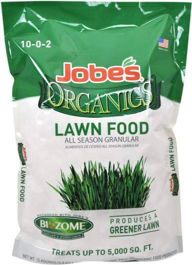 Jobe's Organics All Season Lawn Food - Easy Gardener 09627 Organic Granular Fertilizer Annuals/perennials (553x553), Png Download