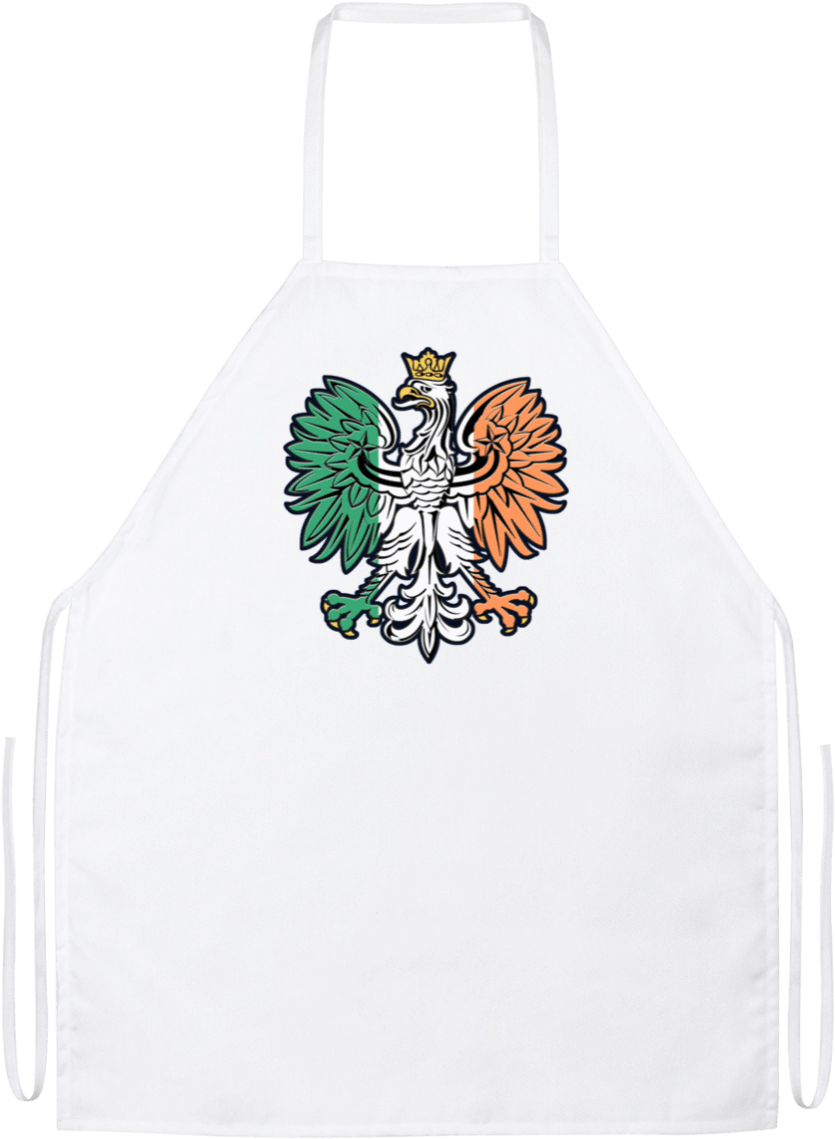Polish Eagle Irish Flag Colors Apron - Hawk (1155x1155), Png Download