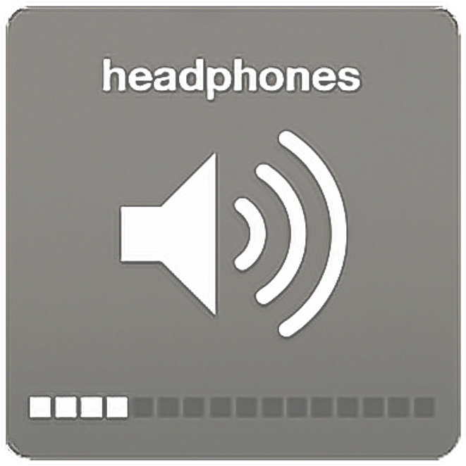 Tumblr Emoji Emoticon Headphones Audifonos Volumen - Iphone Volume Png (1024x1024), Png Download