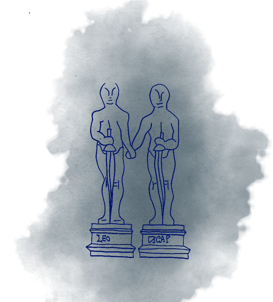 Katie Cafaro Lgbt Oscars Color March 2 - Drawing (1000x1000), Png Download