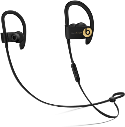 Audífonos Deportivos Beats Powerbeats 3 Wireless Oro - Powerbeats 3 Trophy Gold (500x500), Png Download