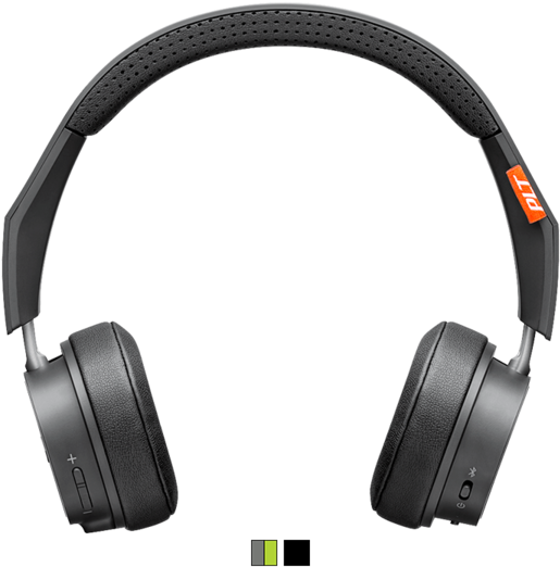 Plt Backbeat500 Main - Plantronics Backbeat 505 Bluetooth Headphones - Dark (600x600), Png Download