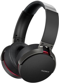 Sony Xb - Sony Bluetooth Headset Mdr-x950bt (1014x396), Png Download