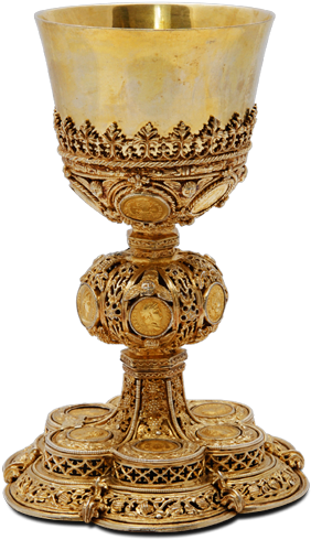 The Chalice Of Udalric De Buda, The Canon Of Alba Julia, - Diecézne Múzeum Nitra (400x597), Png Download