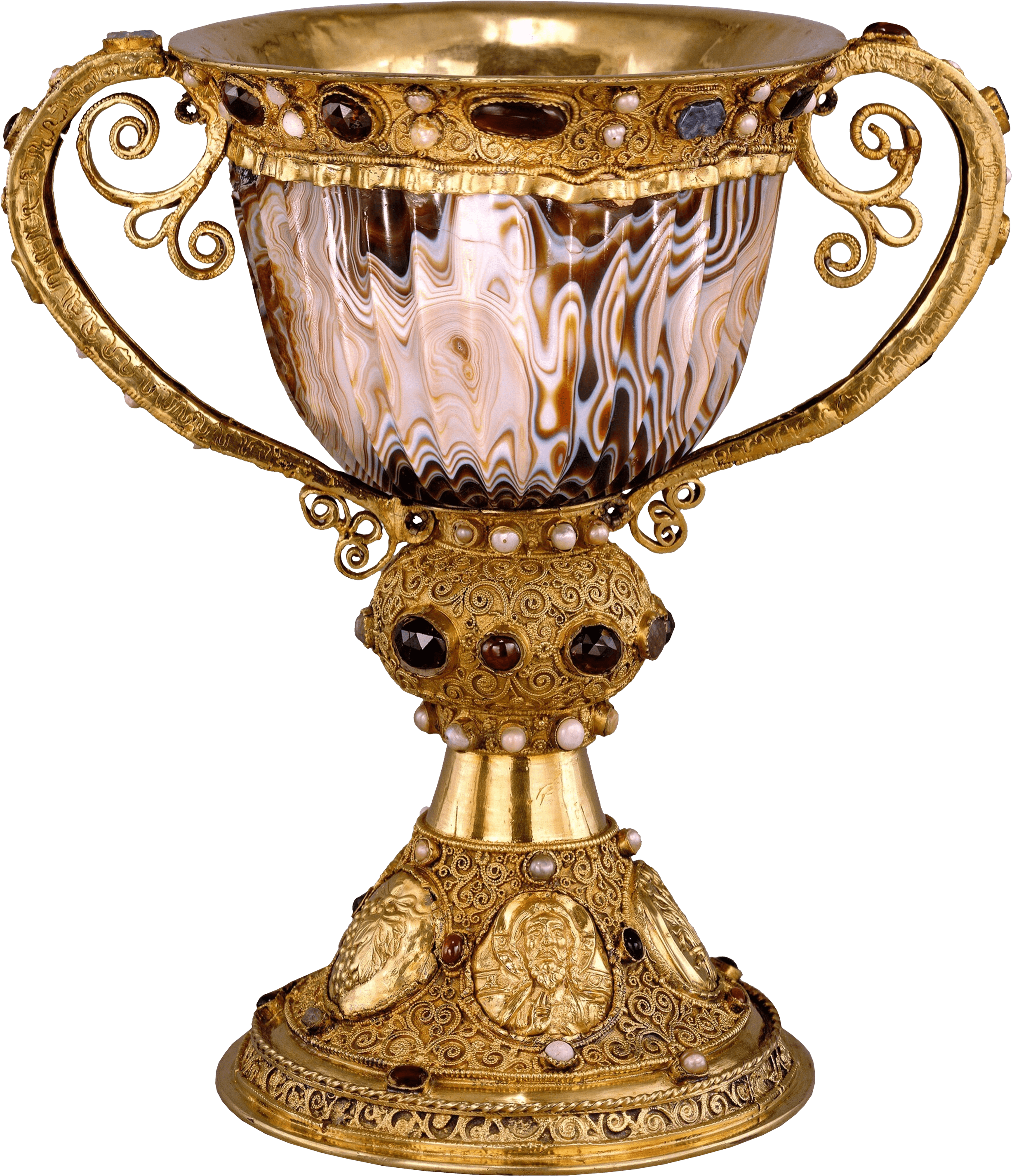 Chalice Of The Abbot Suger Of Saint-denis, 1140 Gothic - Chalice Of Abbot Suger (2497x3000), Png Download