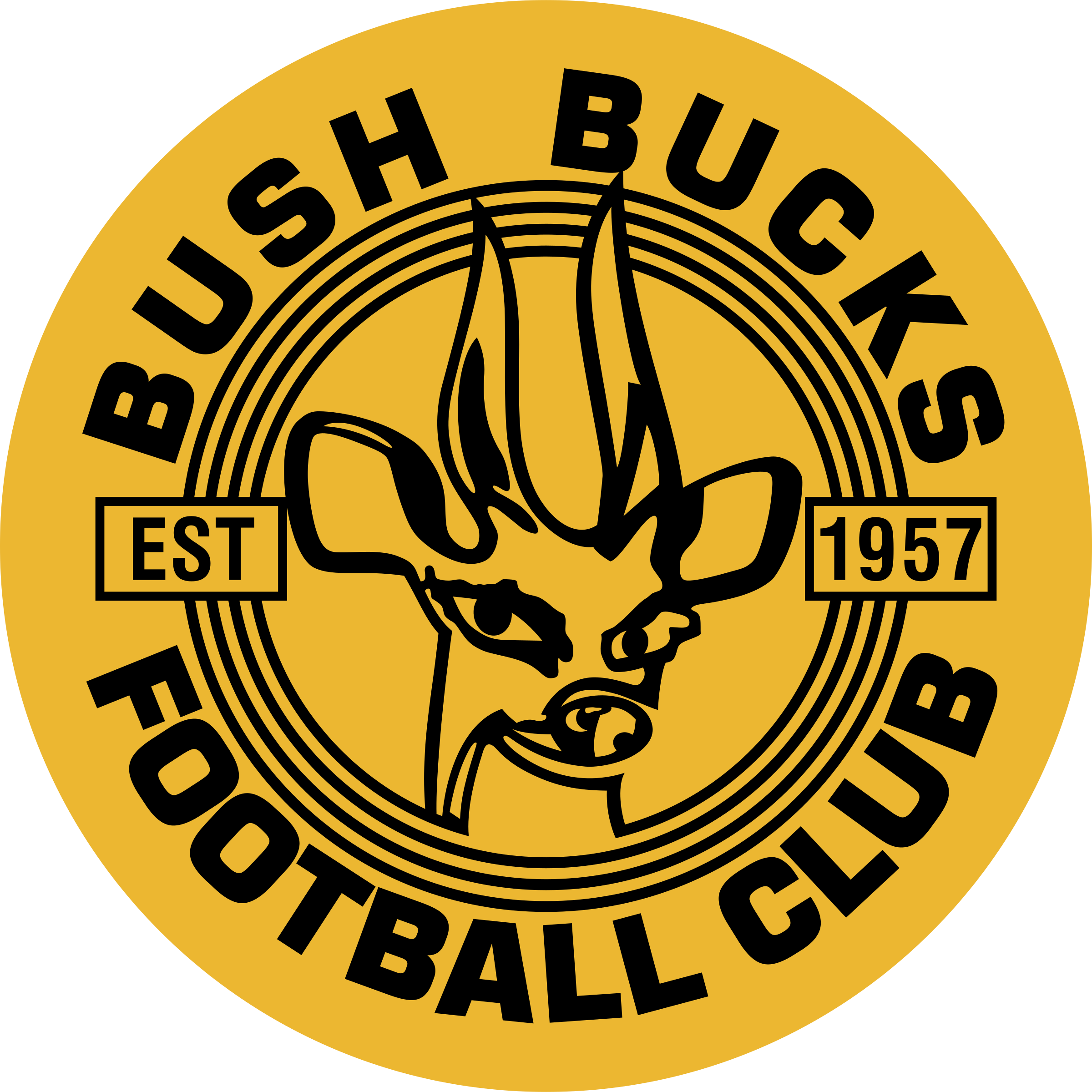 Bush Bucks Fc Logo Png Transparent - Gloucester Road Tube Station (2400x2400), Png Download