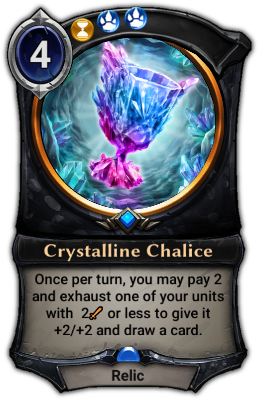 Crystalline Chalice - Eternal Card Game Jekk (529x801), Png Download