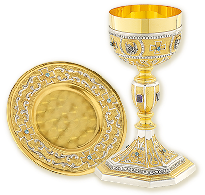 Calice E Patena (500x400), Png Download