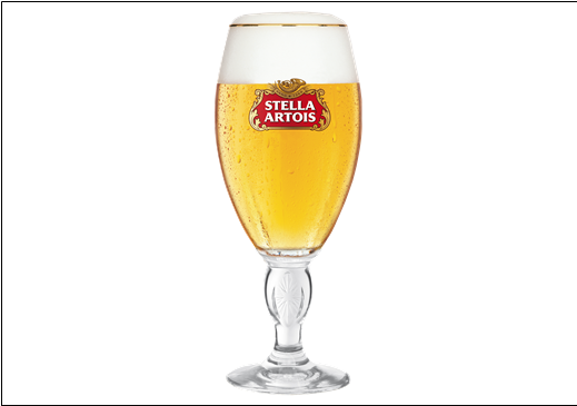 Stella Artois Chalice Glass - Stella Artois Glas (518x383), Png Download