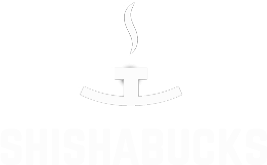 Shishabucks Logo White - Shishabucks Logo (527x320), Png Download