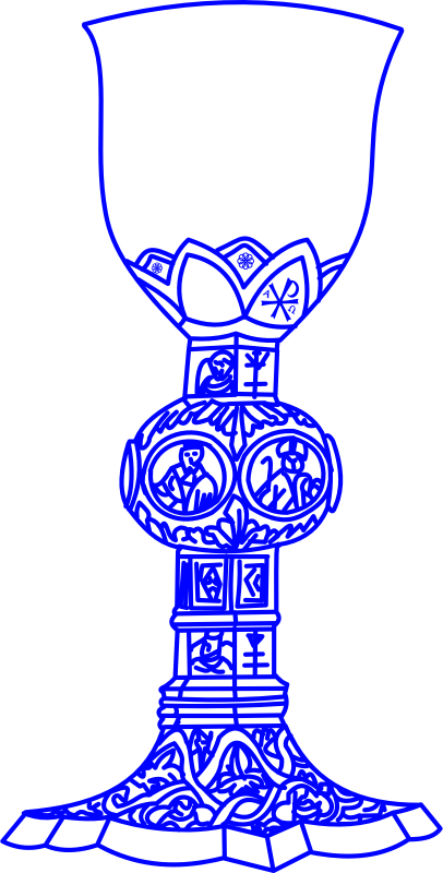 Medium Image - Europe Tees Chalice Decorated (406x800), Png Download