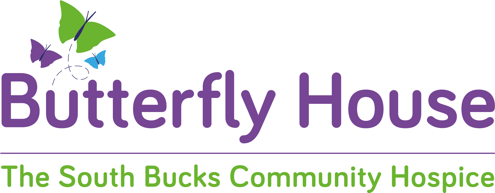 South Bucks Hospice Logo - Caterpillar To Butterfly Worksheets (2083x811), Png Download
