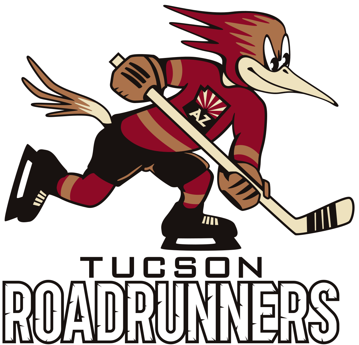 Tucson Roadrunners Logo Png (1200x1155), Png Download