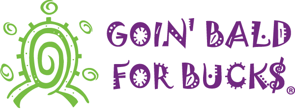 Bald For Bucks Logo - Going Bald For Bucks (600x225), Png Download
