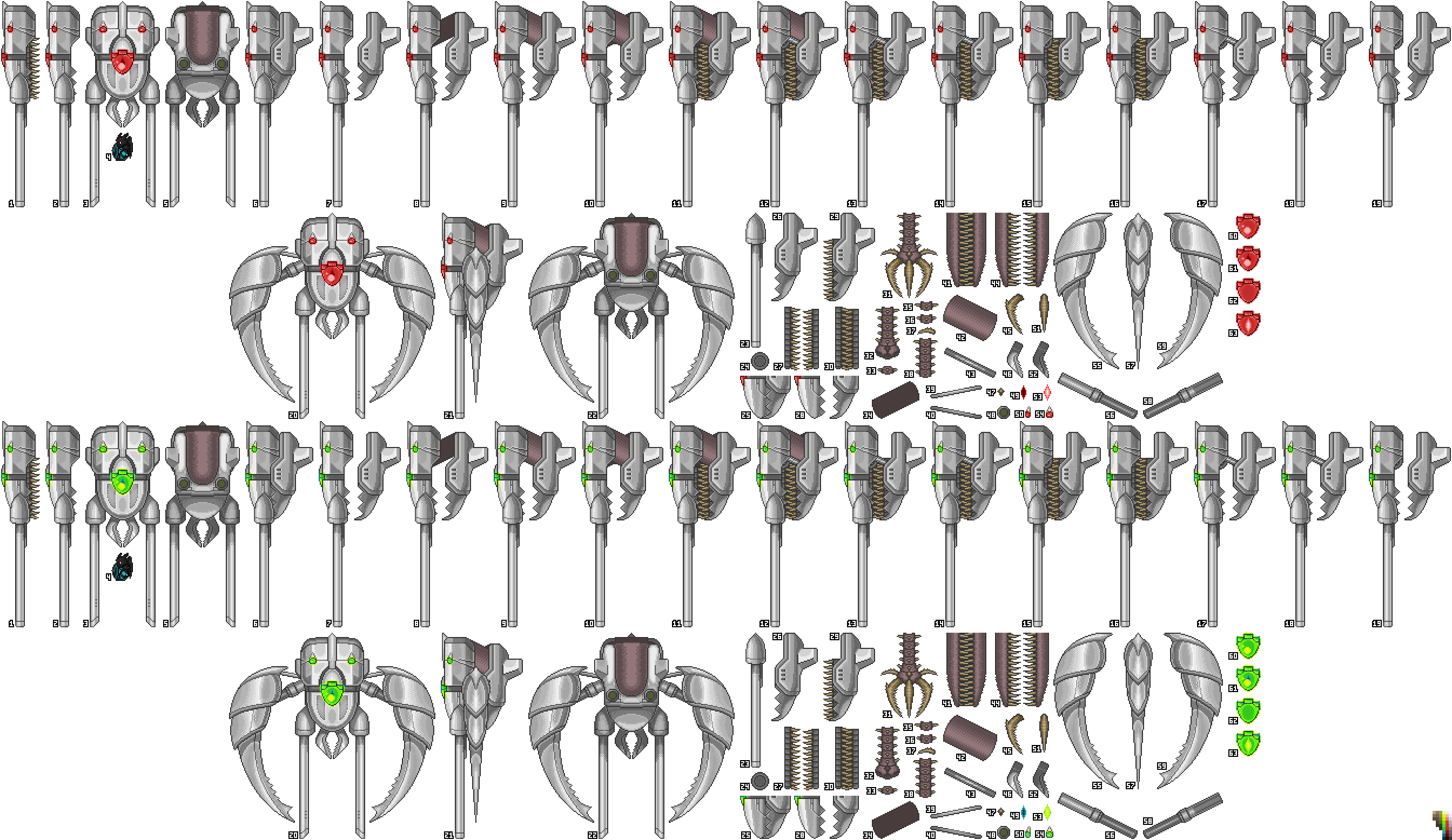 Drawn Weapon Terraria Hardmode - Destroyer Full Body Terraria (2688x1556), Png Download