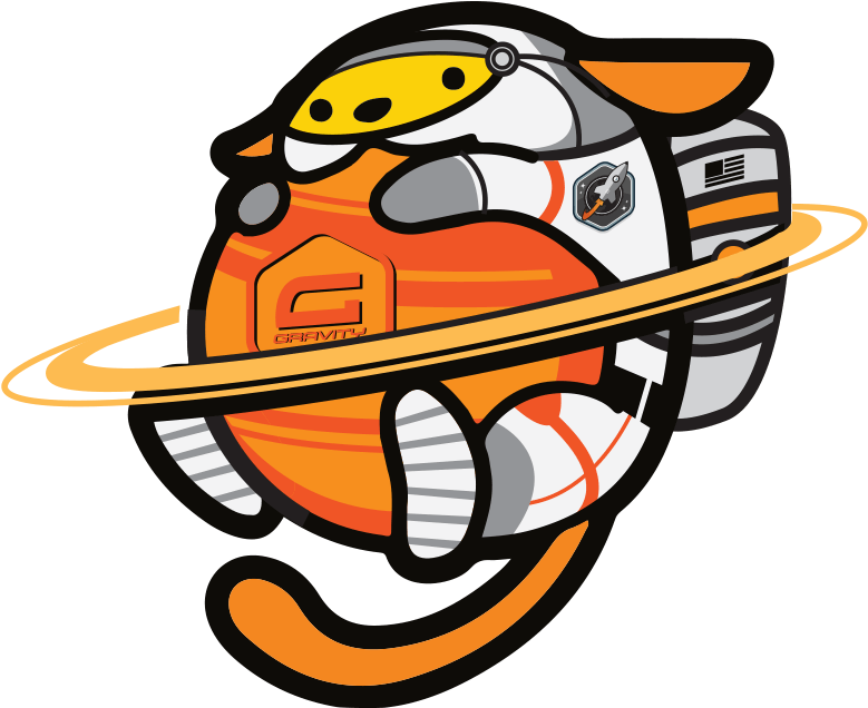 Gravity Forms Astronaut Saturn Wapuu - Clip Art (790x638), Png Download
