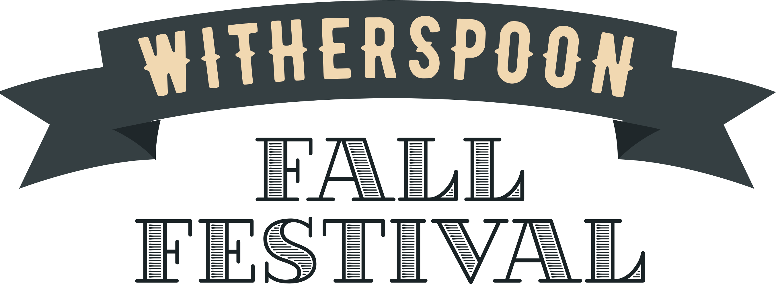 Witherspoon Fall Festival - Fall Festival (2713x1006), Png Download