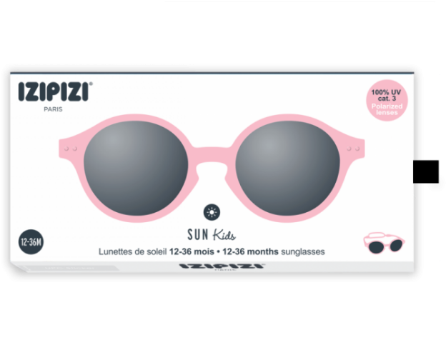 Izipizi Kids Pastel Pink - Izipizi Paris | Sun Baby - Pastel Pink (0-12 Months) (1024x1024), Png Download