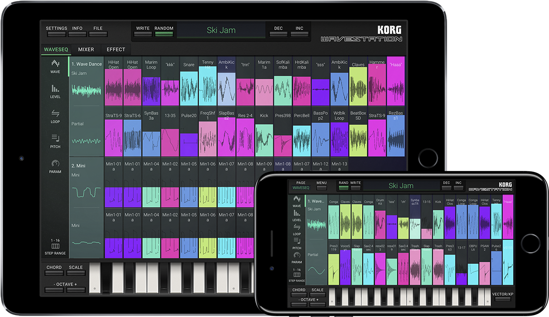 Korg Iwavestation - Korg Iwavestation Ios (1200x800), Png Download