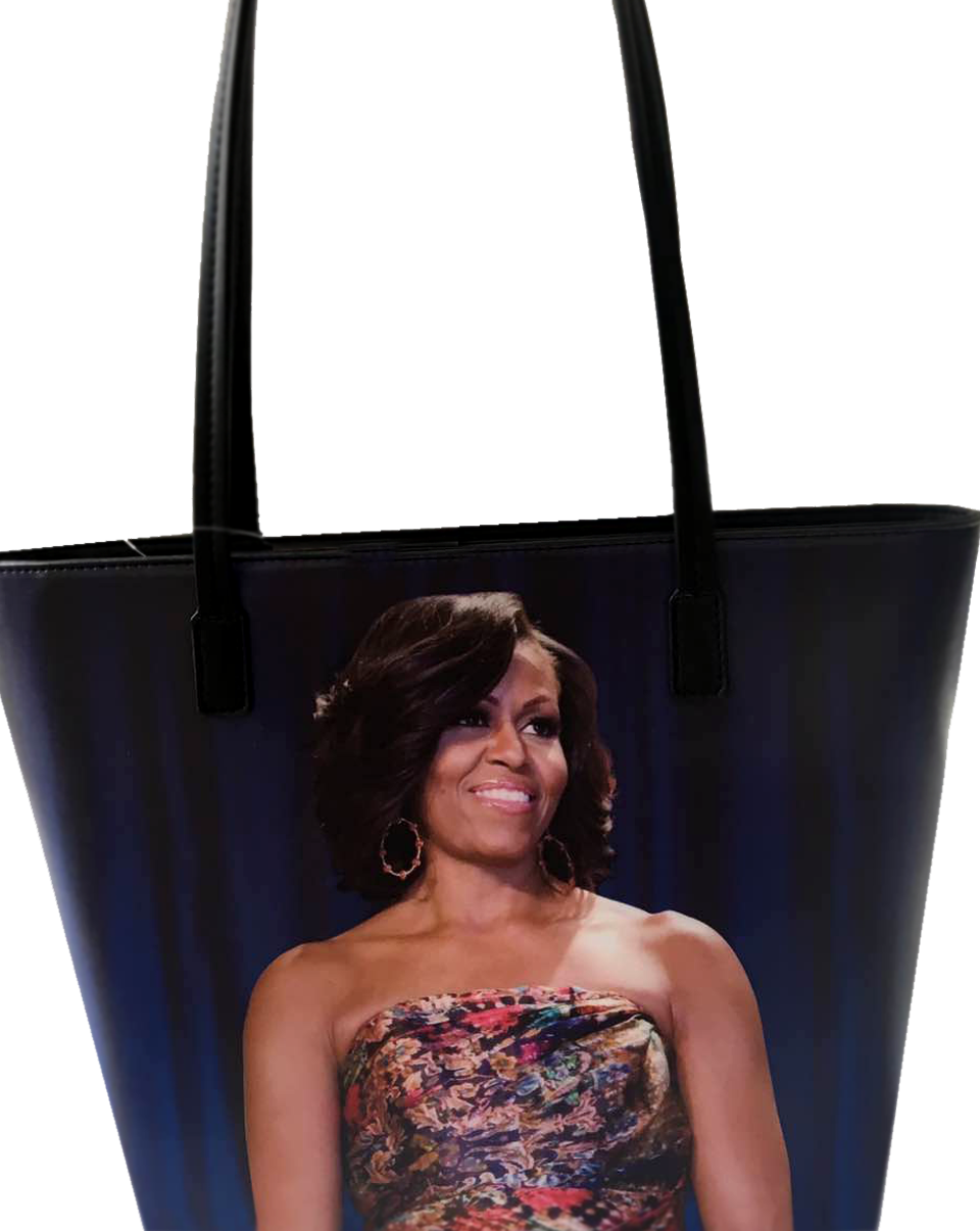 Michelle Obama Cabelo Natural (960x1206), Png Download