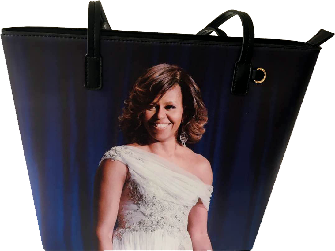 Michelle Obama Marchesa Dress (1094x850), Png Download