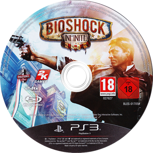 Bioshock Infinite - Bioshock Infinite (xbox 360) (new) (500x500), Png Download