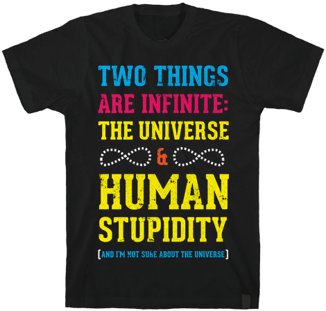 Infinite Mens T-shirt - 1000 Minus 7 (484x484), Png Download